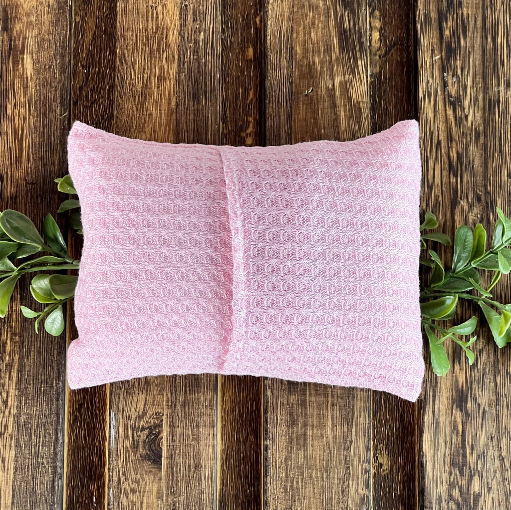 Mini Pillow with Cover - Perforated - Dusty Pink