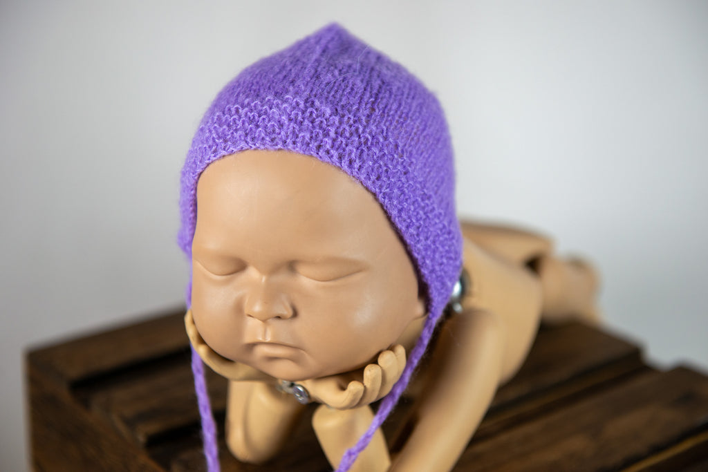 Mohair Bonnet - Smooth - Lavender