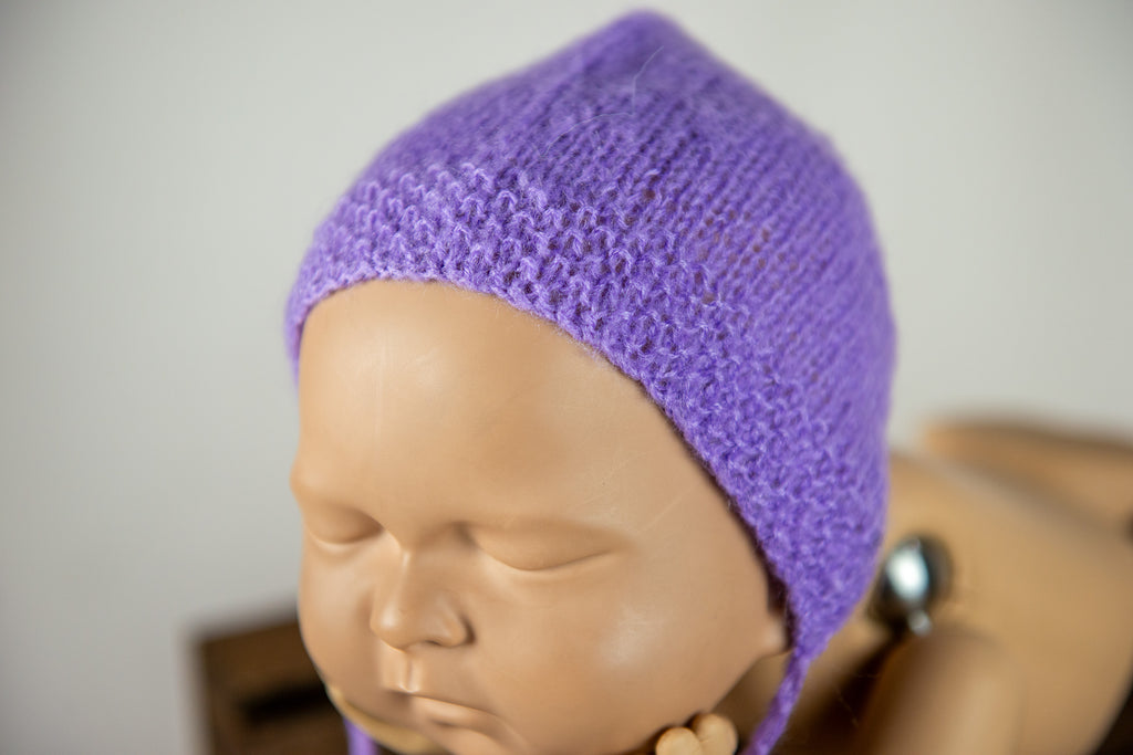 Mohair Bonnet - Smooth - Lavender