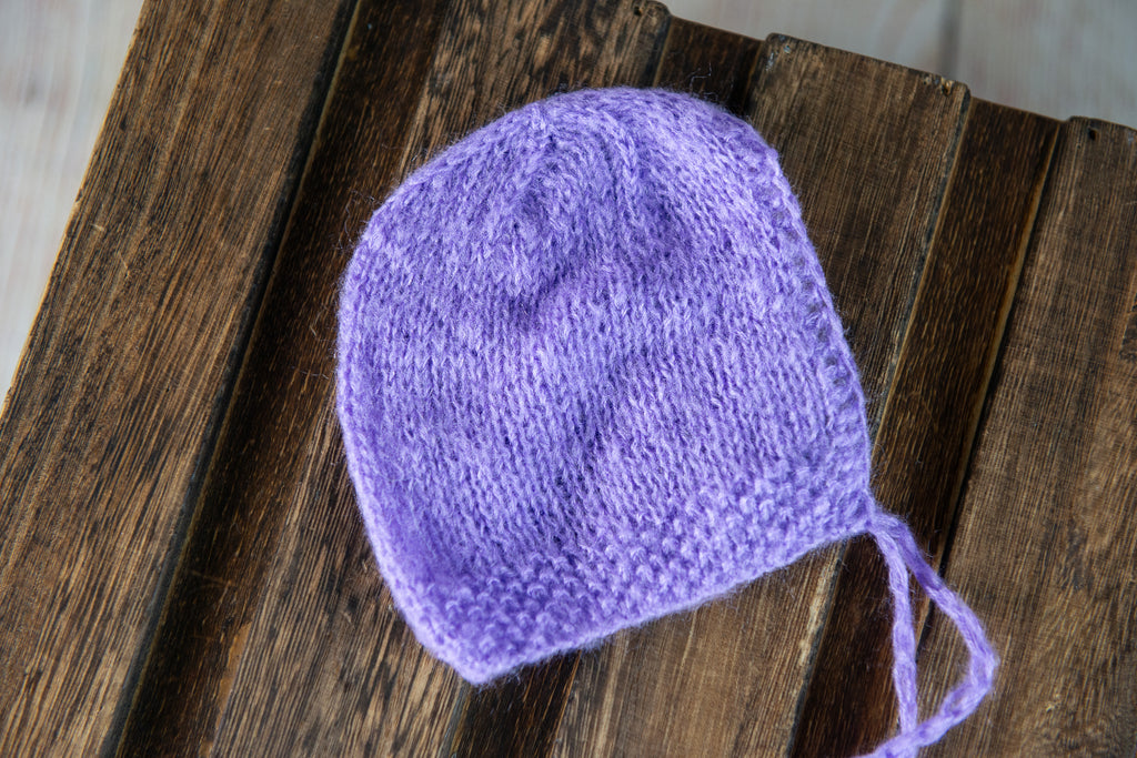 Mohair Bonnet - Smooth - Lavender
