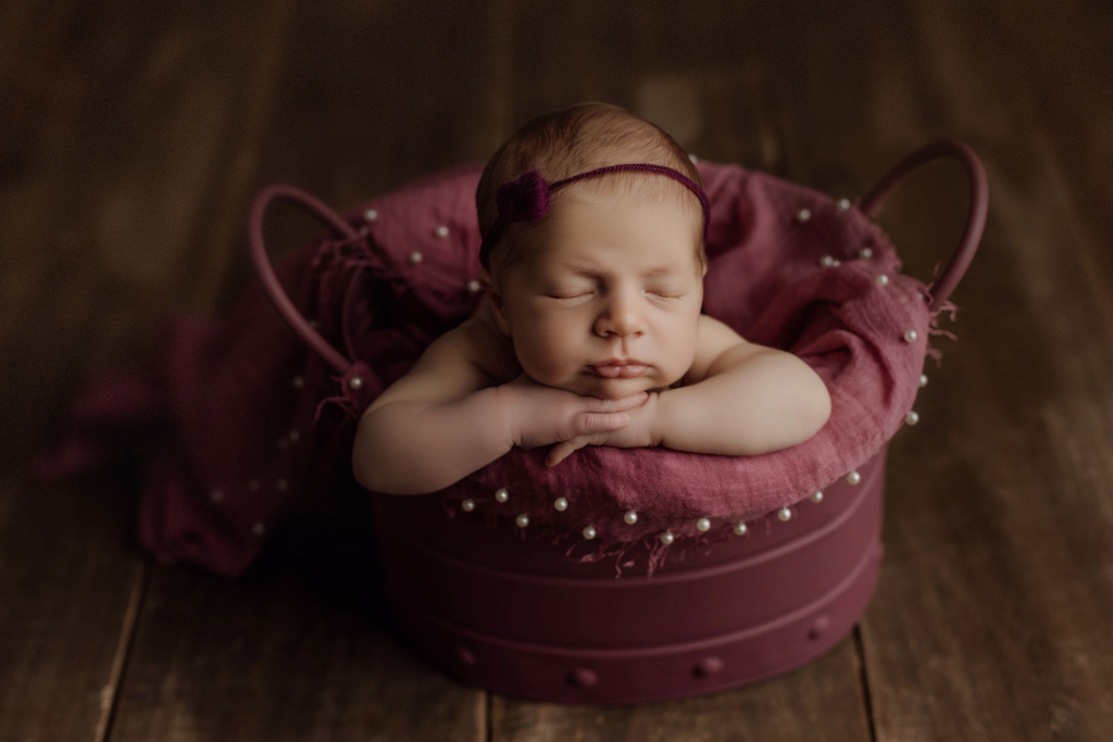 Pearl Embrace Wrap - Red Wine