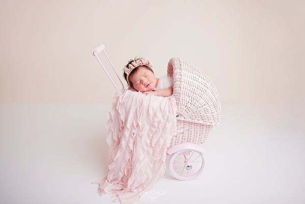 Vintage Pram Stroller Newborn Photography Prop Baby Carriage Newborn Studio Props