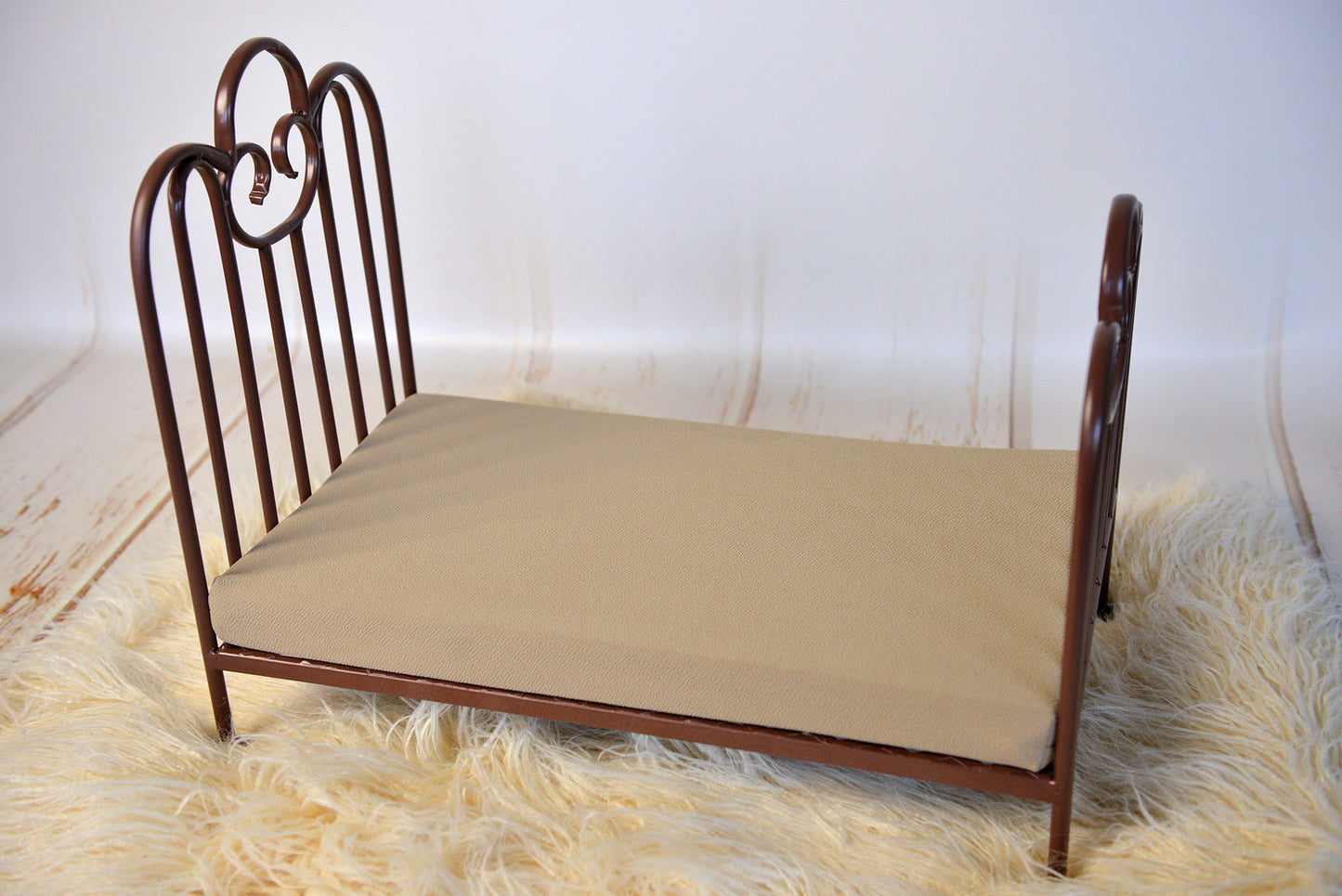 Vintage Bed - Brown (AS IS ITEM #-1)
