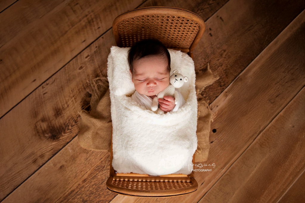 Rustic Rattan Bed - Model 3