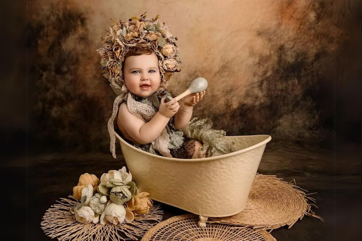 Vintage Bathtub Prop for newborn and baby photography Newborn Studio Props