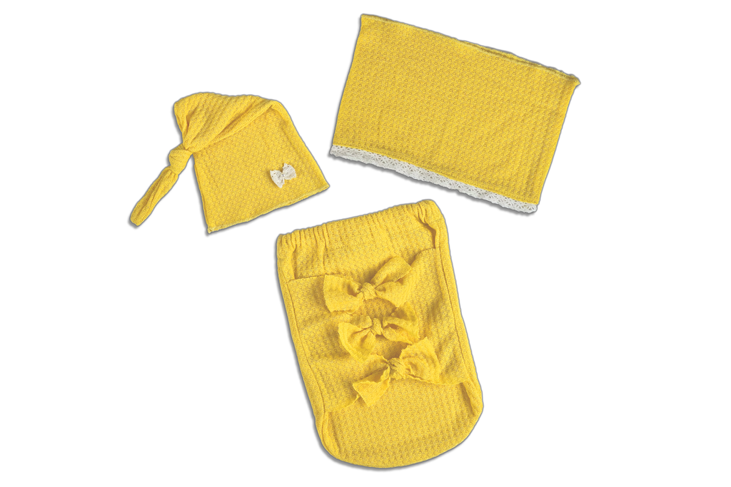 Swaddle Sack Set - Perforated - Yellow