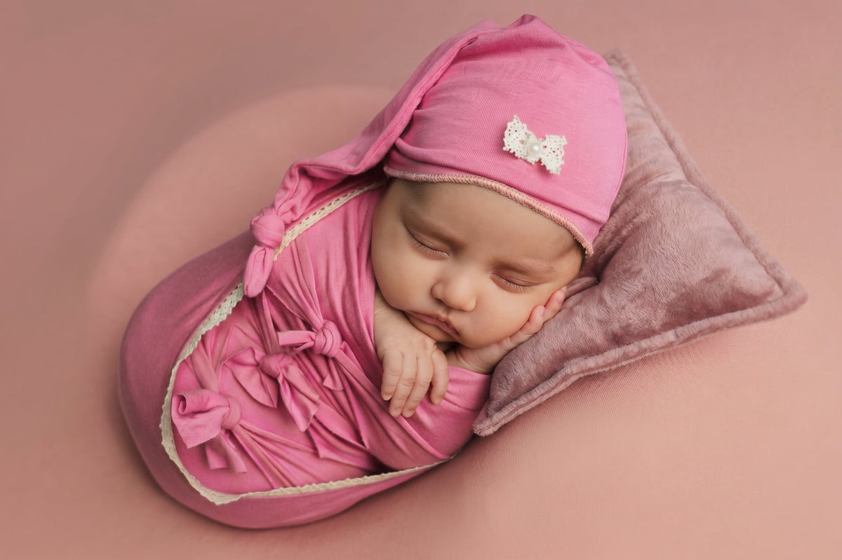 Swaddle Sack Set - Smooth - Pink