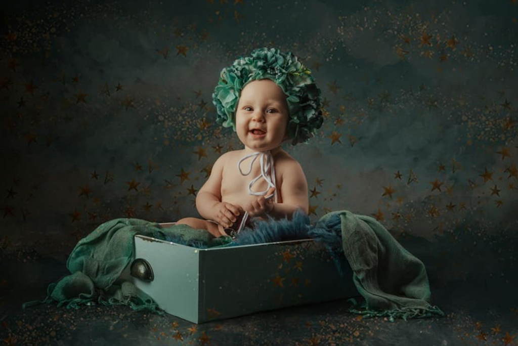 Vintage Drawer - Green