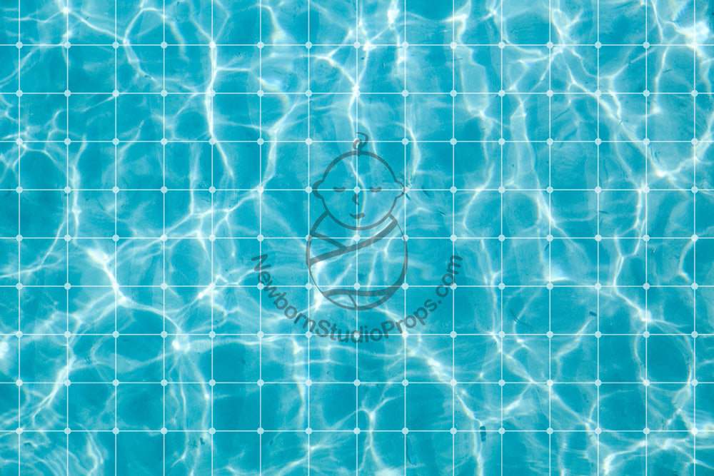 Studio Backdrop/Floor Swimming Pool WAT003