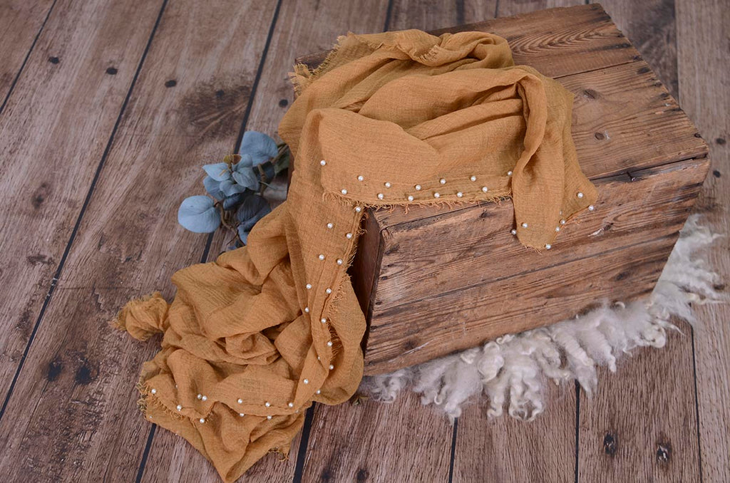 Pearl Embrace Wrap - Camel