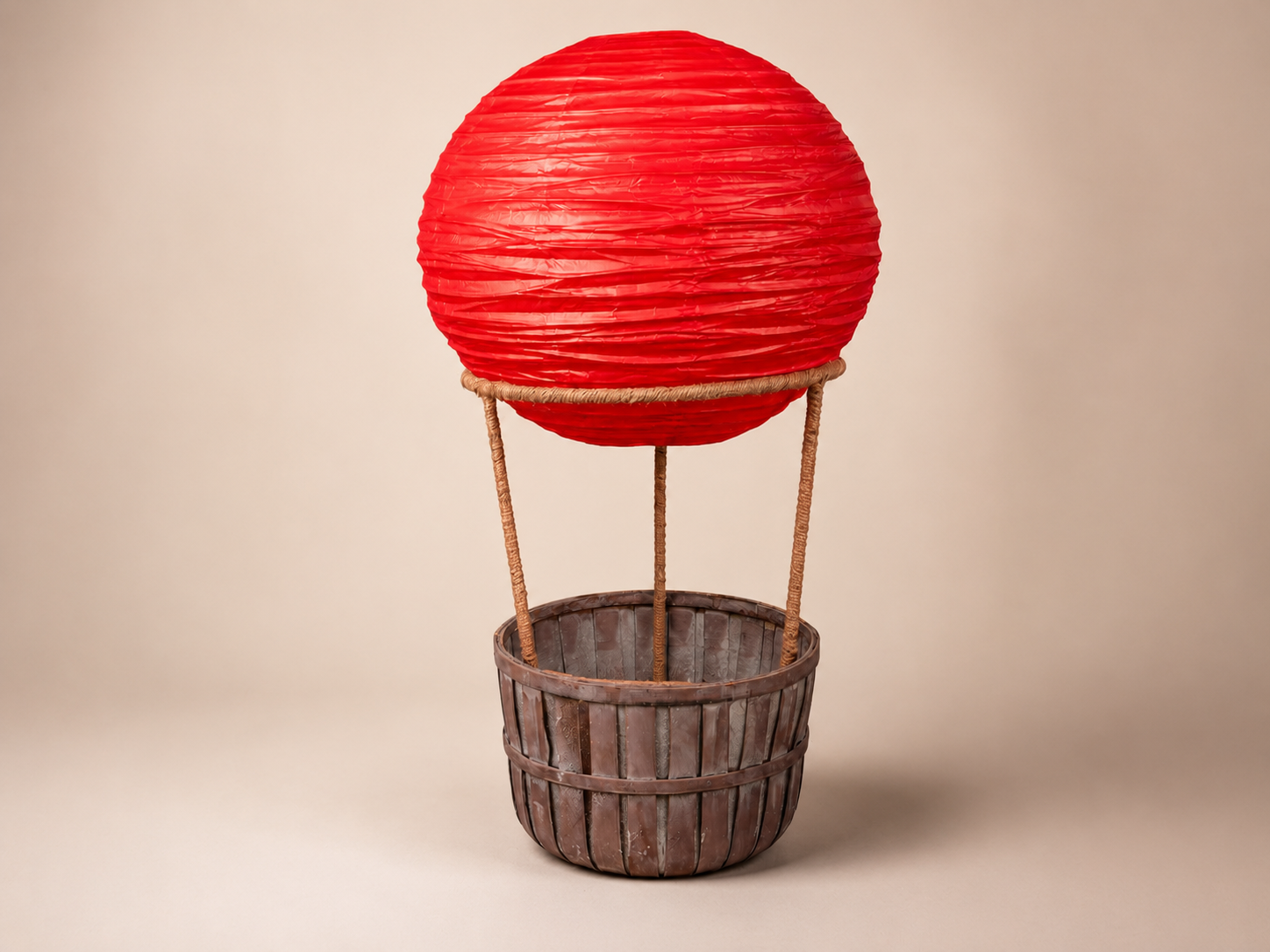 hot air balloon newborn photography prop