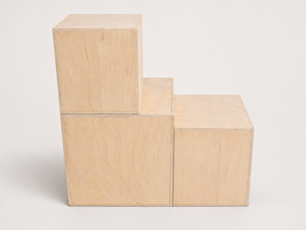 Handmade wooden blocks for cake smash session or milestone photography