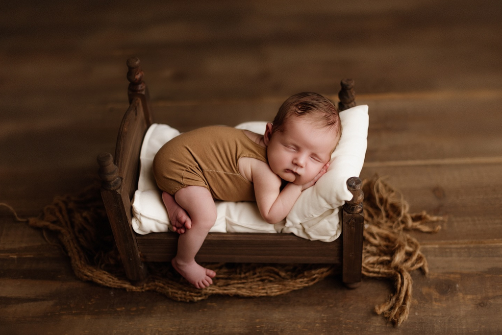 Elysian Rustic Bed - Natural