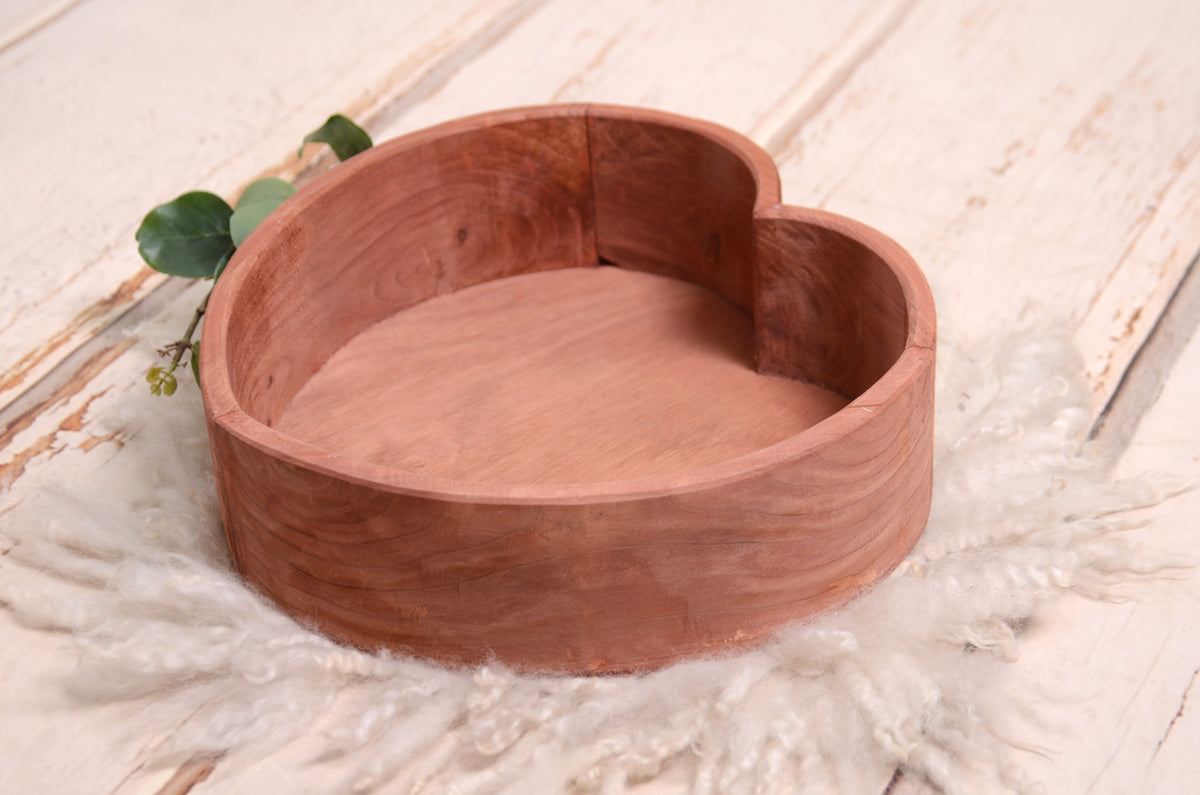 PRE-ORDER Vintage Heart Bowl - Brown