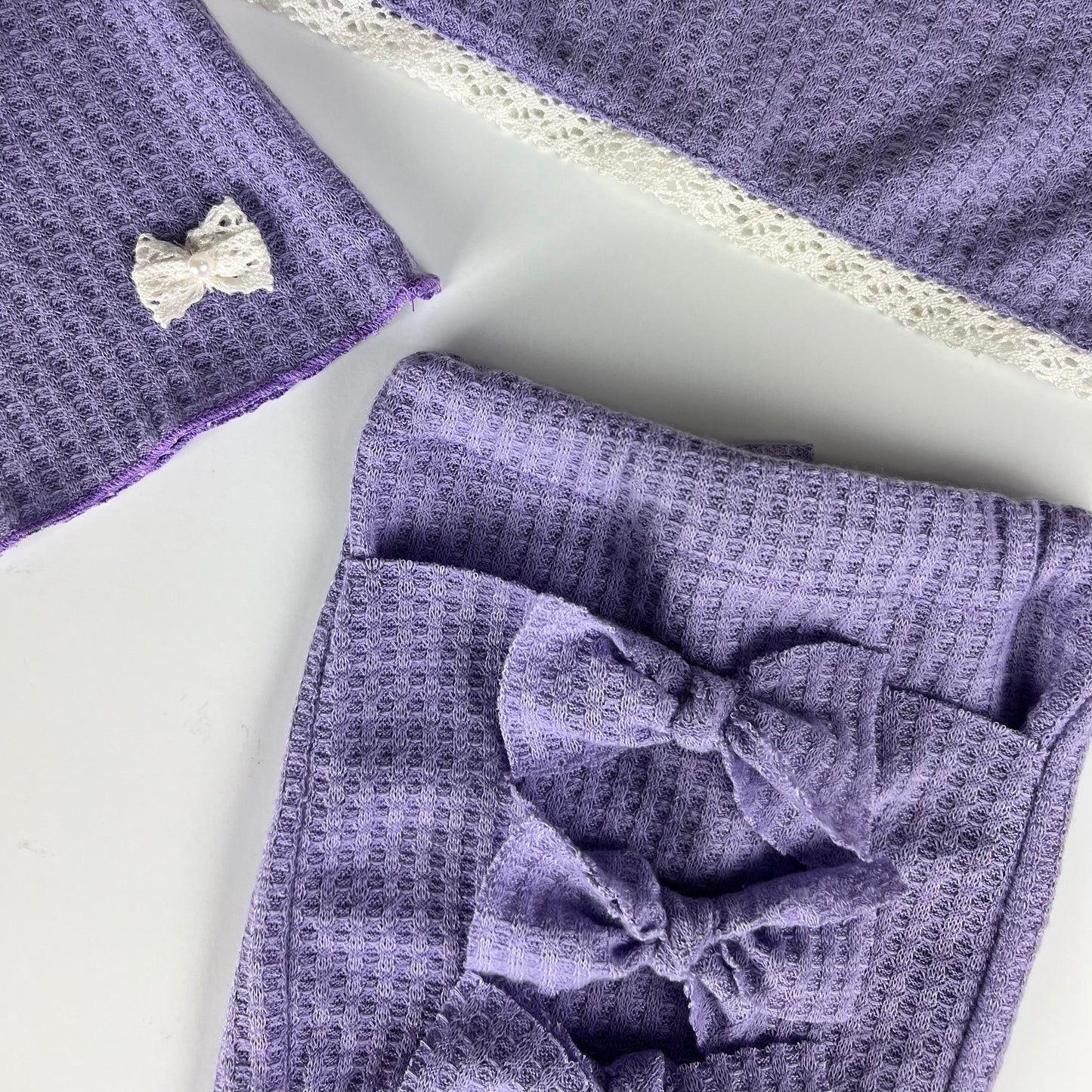 Swaddle Sack Set - Perforated - Dusty Lavender