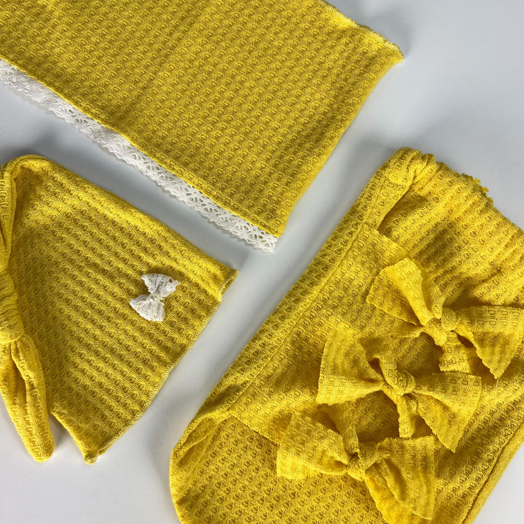Swaddle Sack Set - Perforated - Yellow