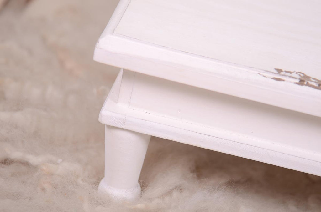 Wooden Display Stand - White