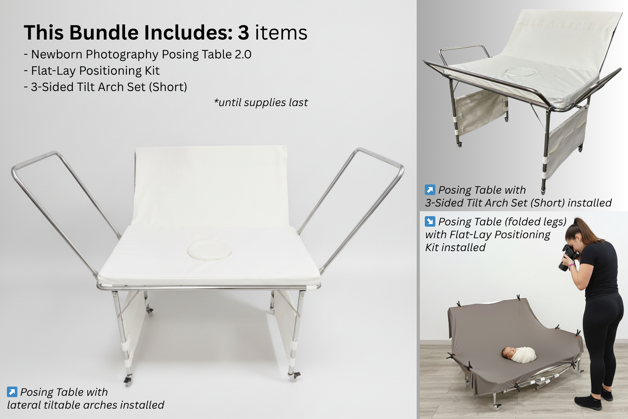 Posing Table 2.0 Complete Setup Bundle (AS-IS)