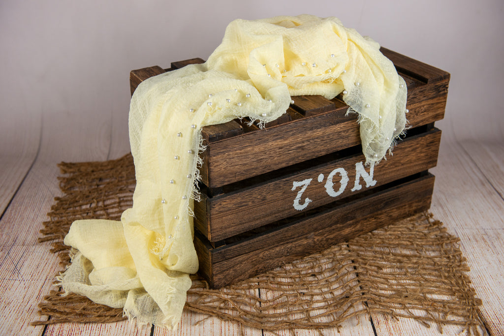 Pearl Embrace Wrap - Light Yellow