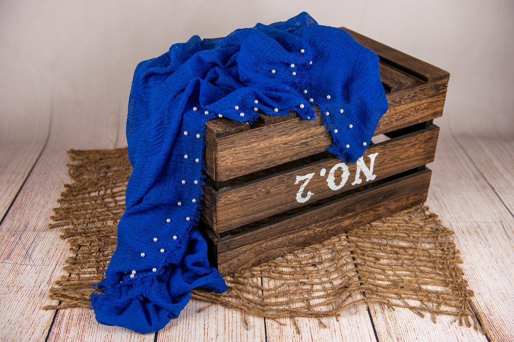 Pearl Embrace Wrap - Sapphire