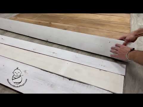 Real Wood Photo Floor Set 2-in-1