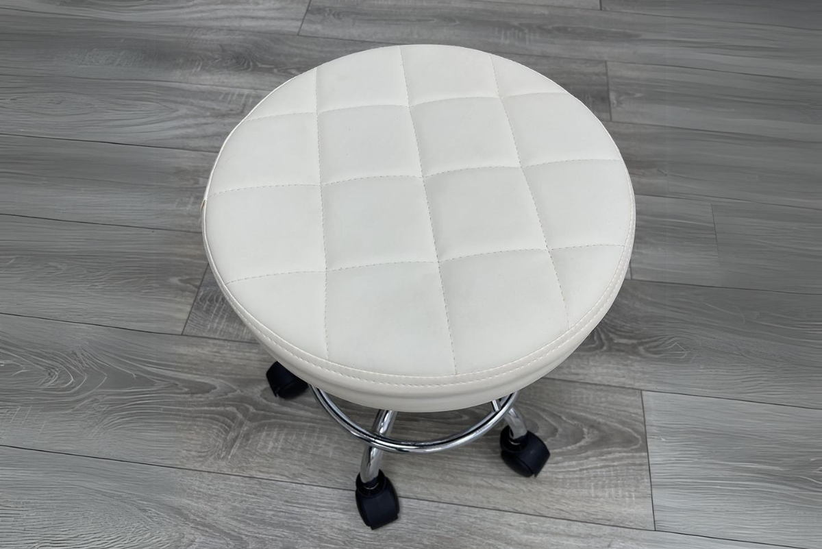 Vinyl Padded Mobile Newborn Photography Stool