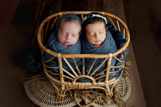 PRE-ORDER Sun-Kissed Rattan Cradle