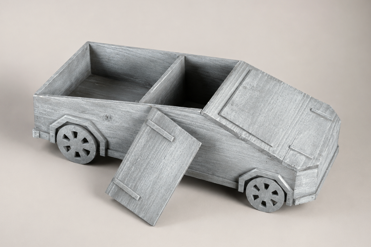 Cyber Prop Truck - Metallic Silver