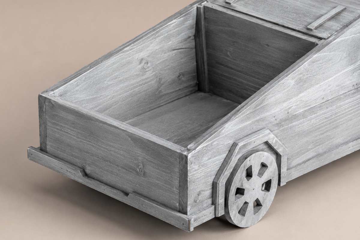 Cyber Prop Truck - Metallic Silver
