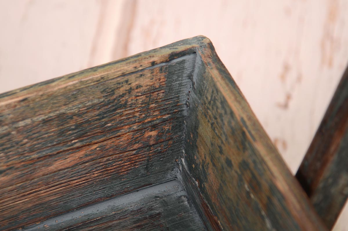 Rustic Wagon Cart - Brown