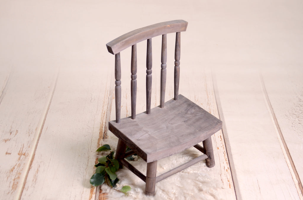 Wooden Windsor Chair - Brown