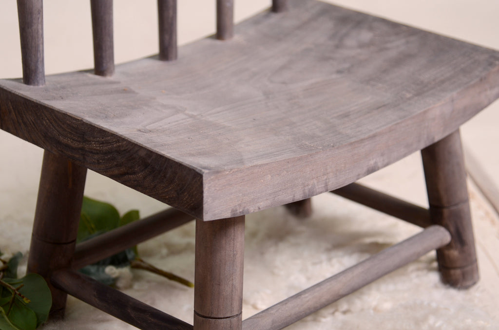 Wooden Windsor Chair - Brown