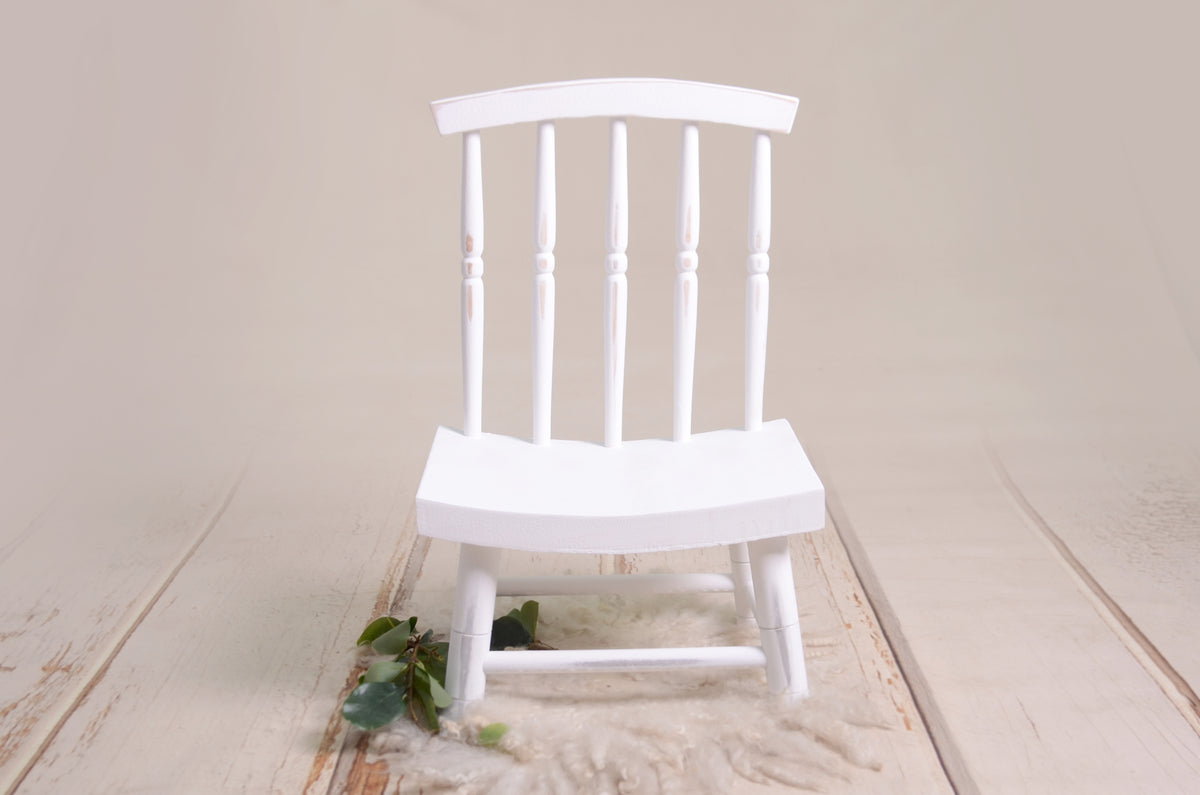 PRE-ORDER Wooden Windsor Chair - White