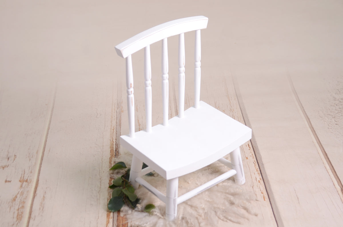 PRE-ORDER Wooden Windsor Chair - White