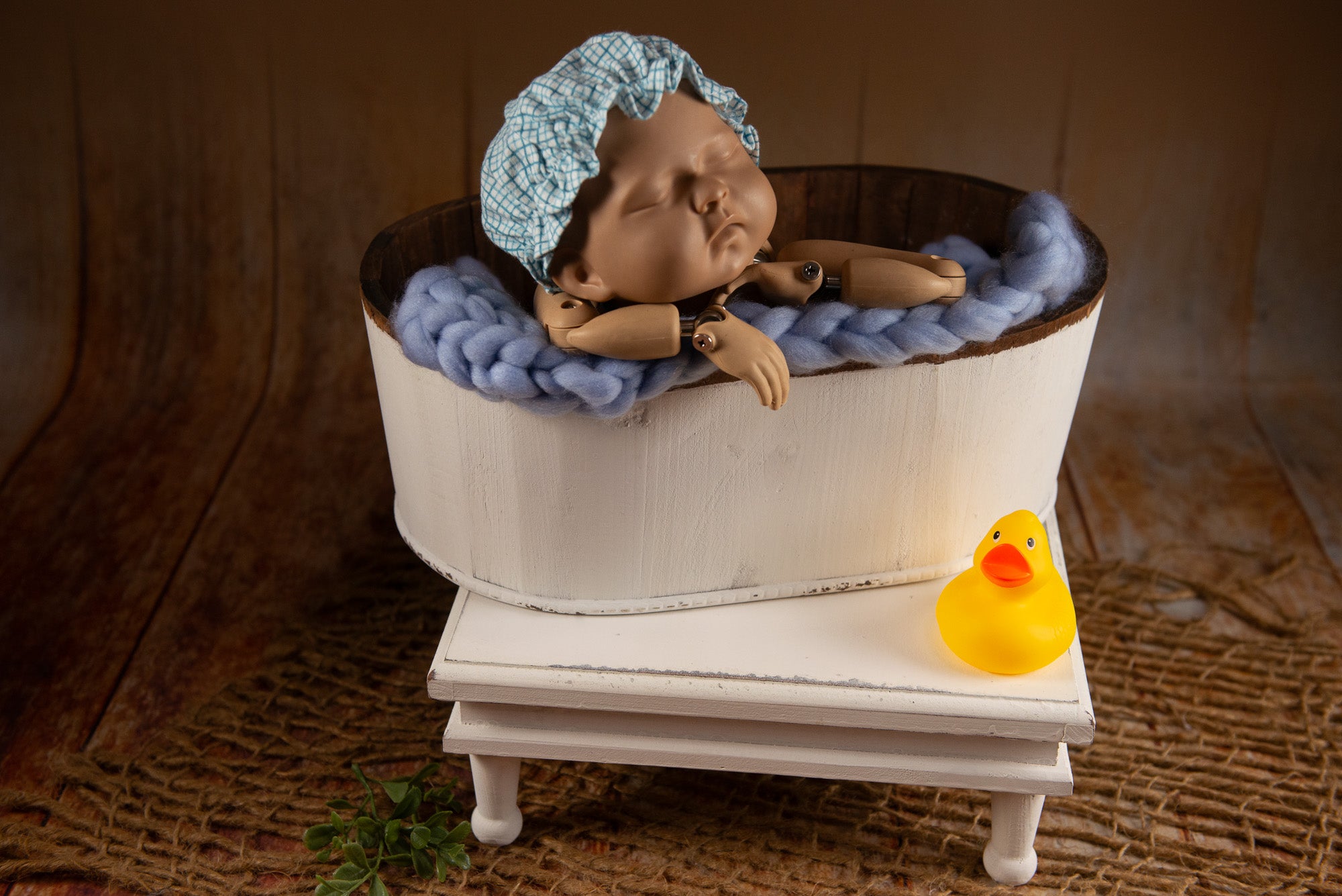 WOODEN WASHTUB - cute wooden tub, newborn props, newborn posing, baby photo prop, newborn photo prop, newborn, newborn pail newest