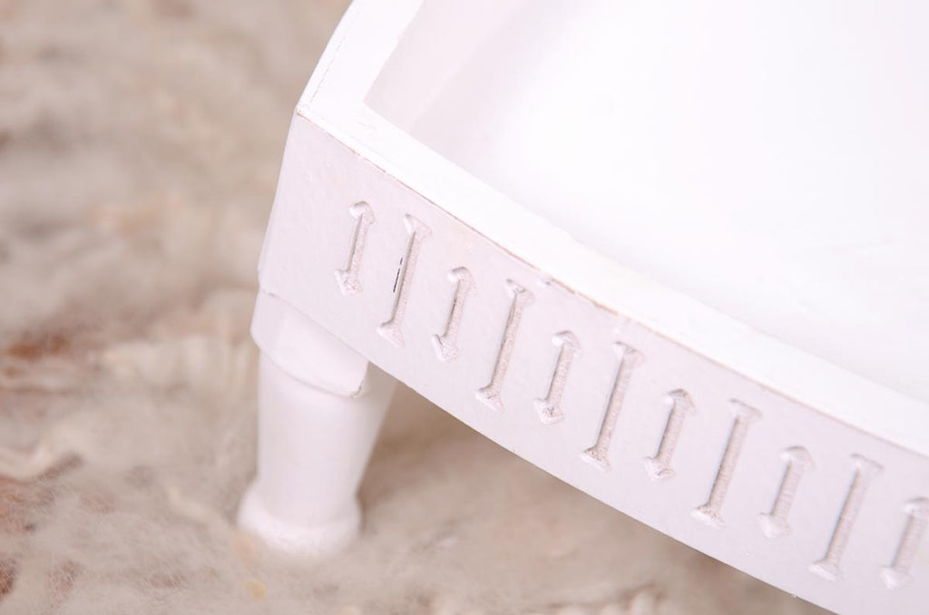 Wooden Zen Riser - White