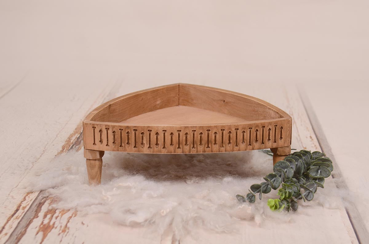 Wooden Zen Riser - Brown – Newborn Studio Props