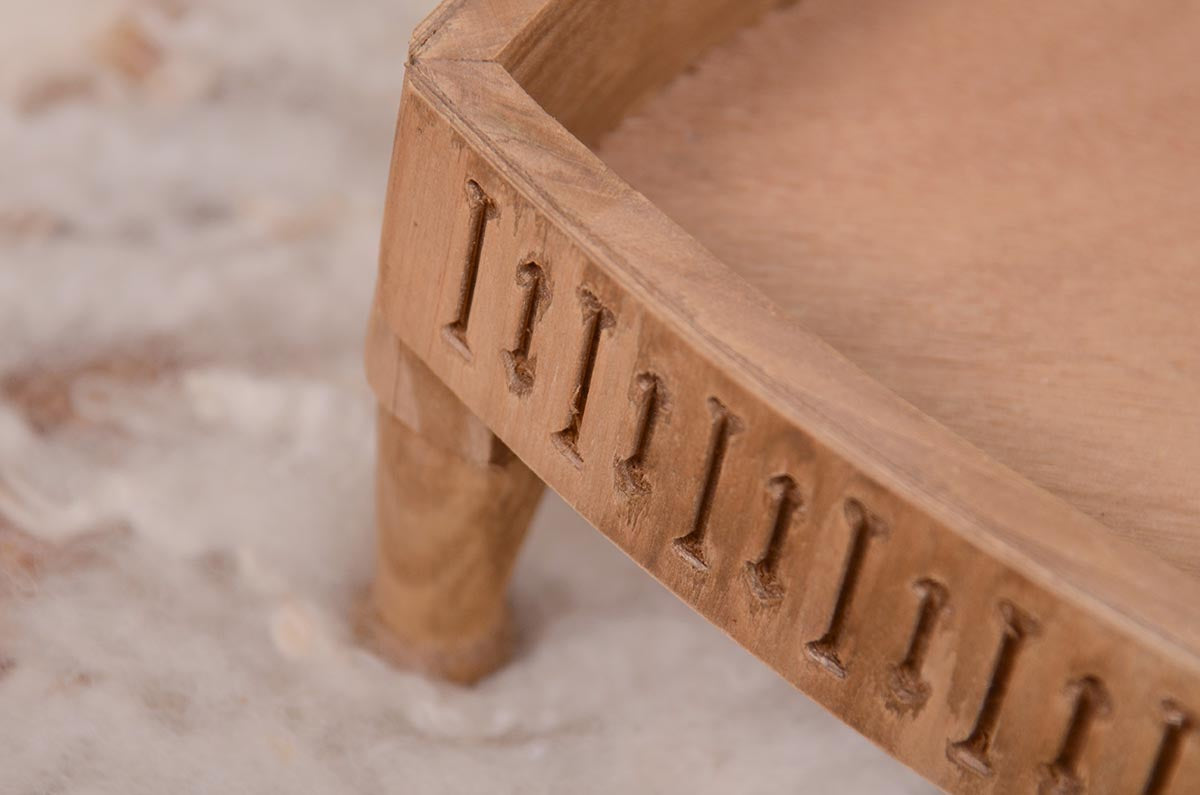 Wooden Zen Riser - Brown – Newborn Studio Props