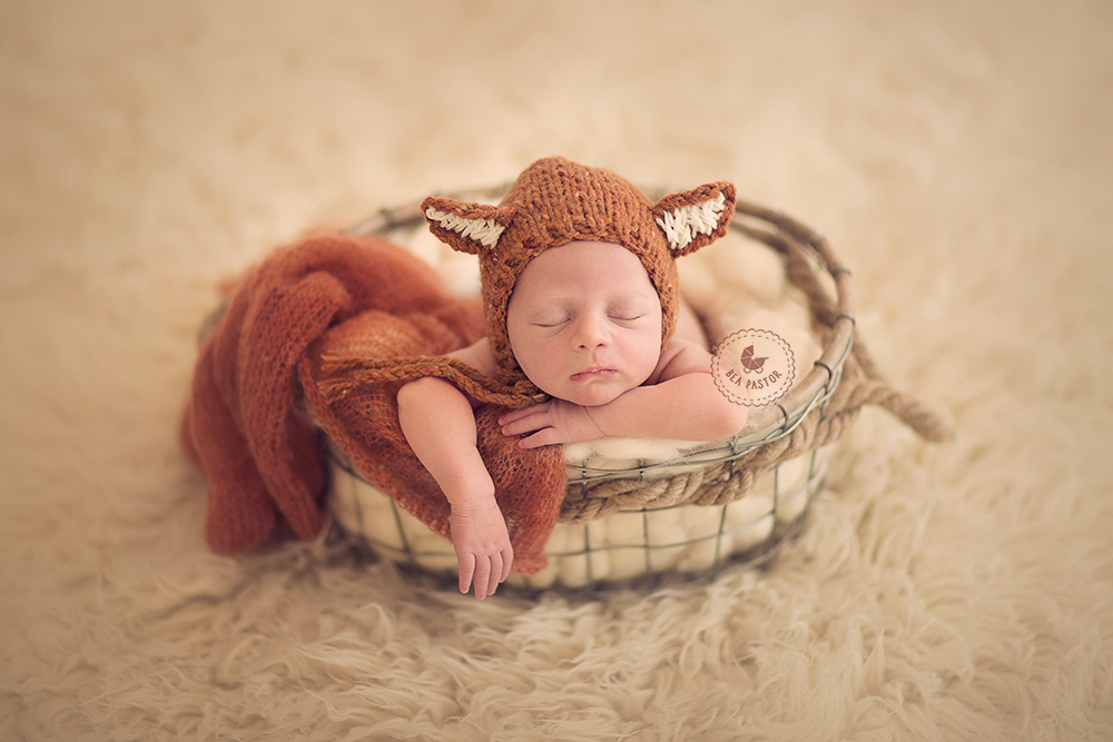 Faux Fur - Ivory-Newborn Photography Props
