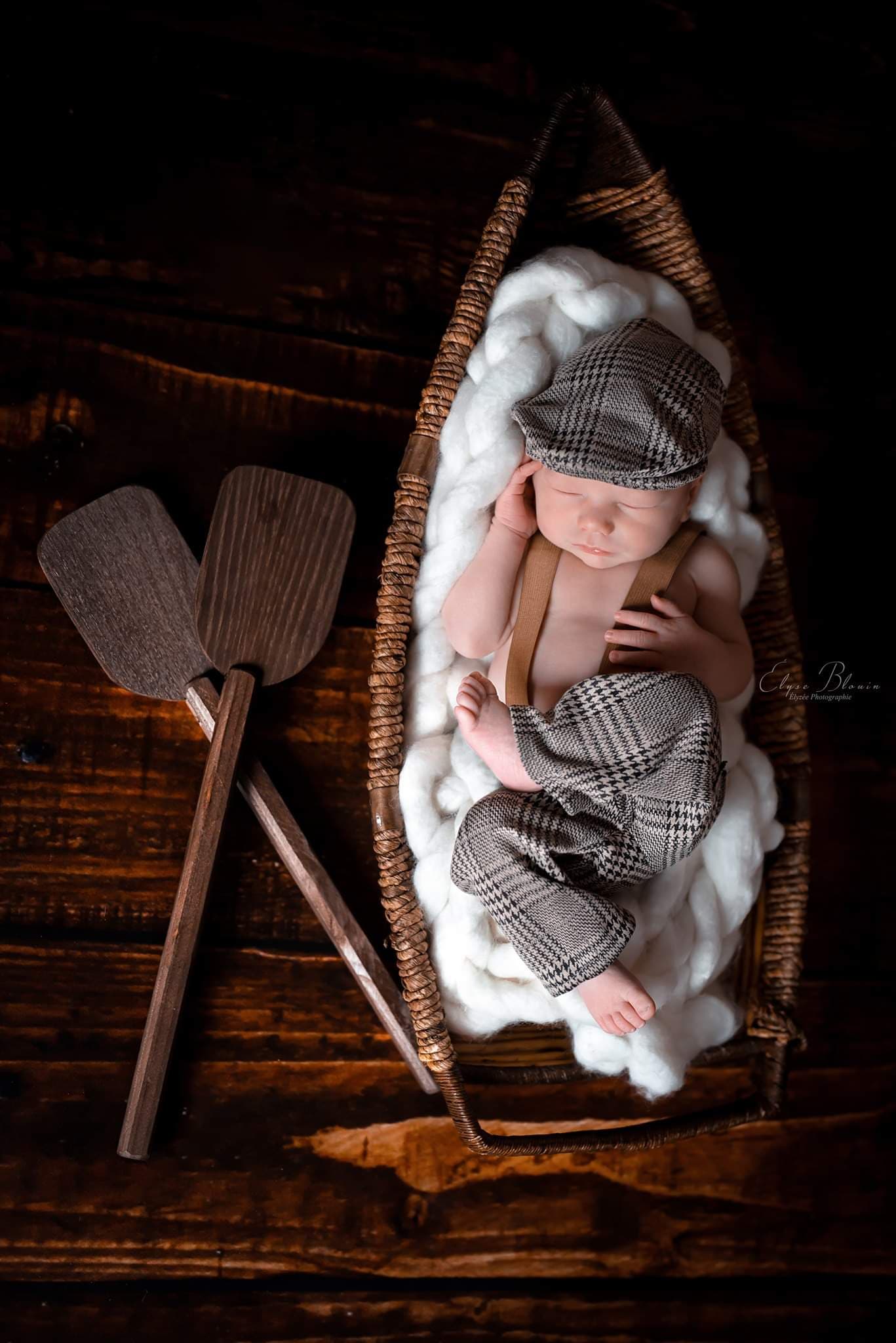 Rustic Oar (2 Pack)-Newborn Photography Props