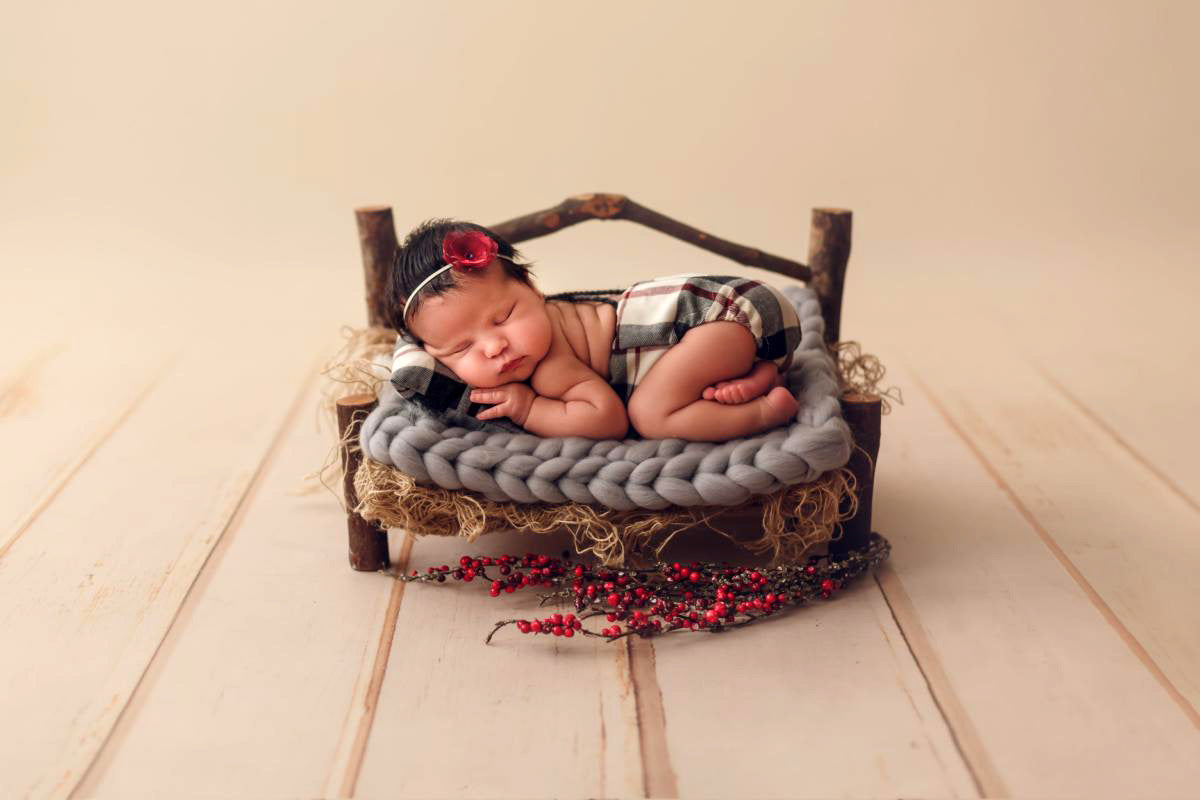 Rustic Bench-Newborn Photography Props