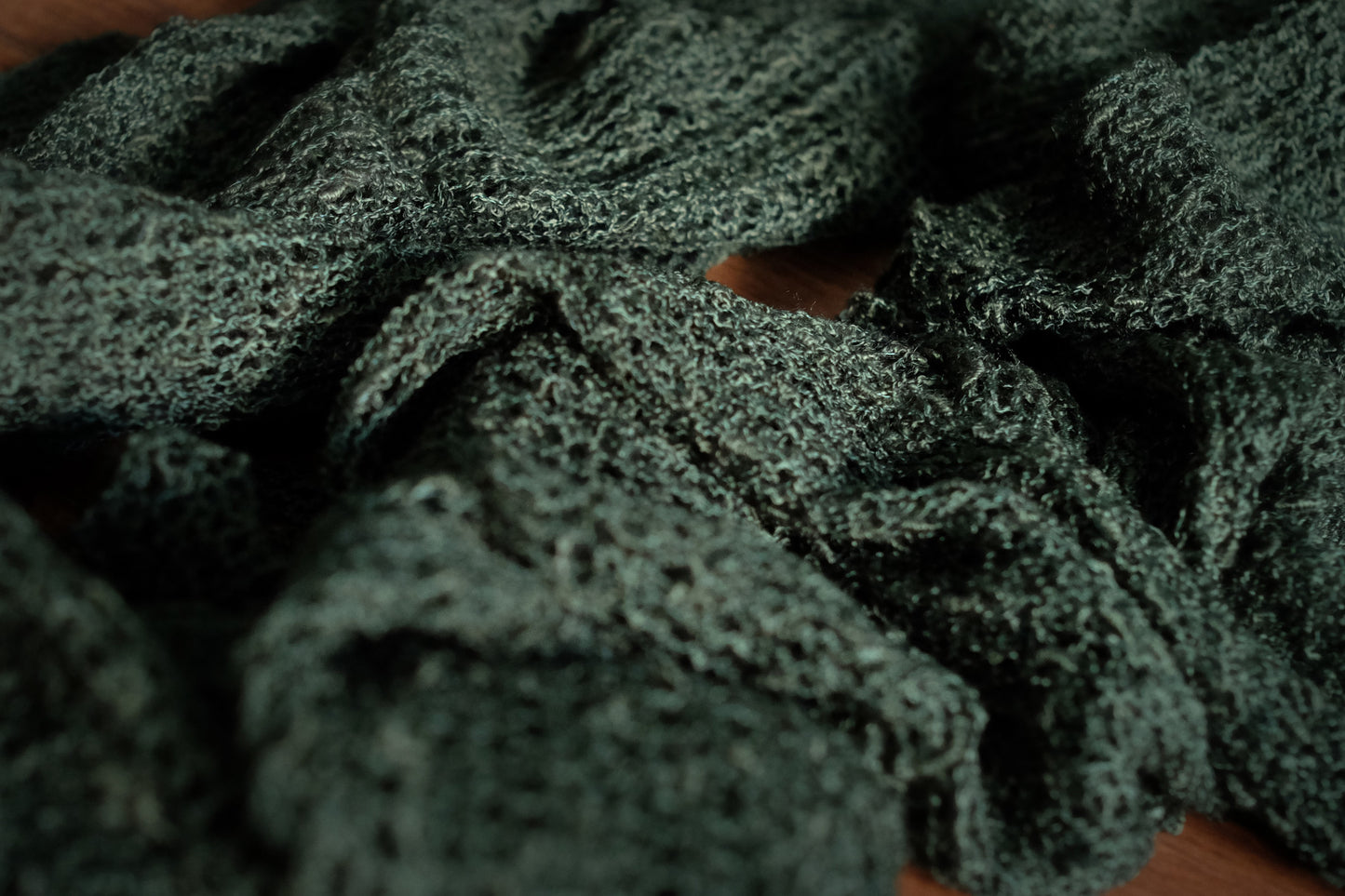 Stretch Knit Baby Wrap - Dark Green-Newborn Photography Props