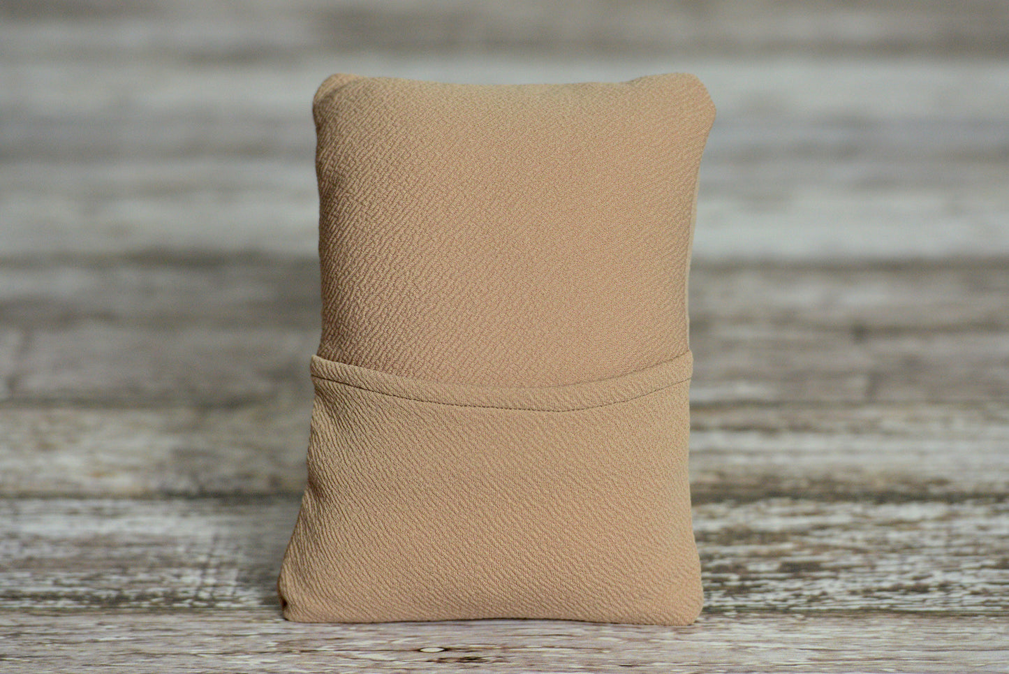 Mini Pillow with Cover - Textured - Khaki-Newborn Photography Props