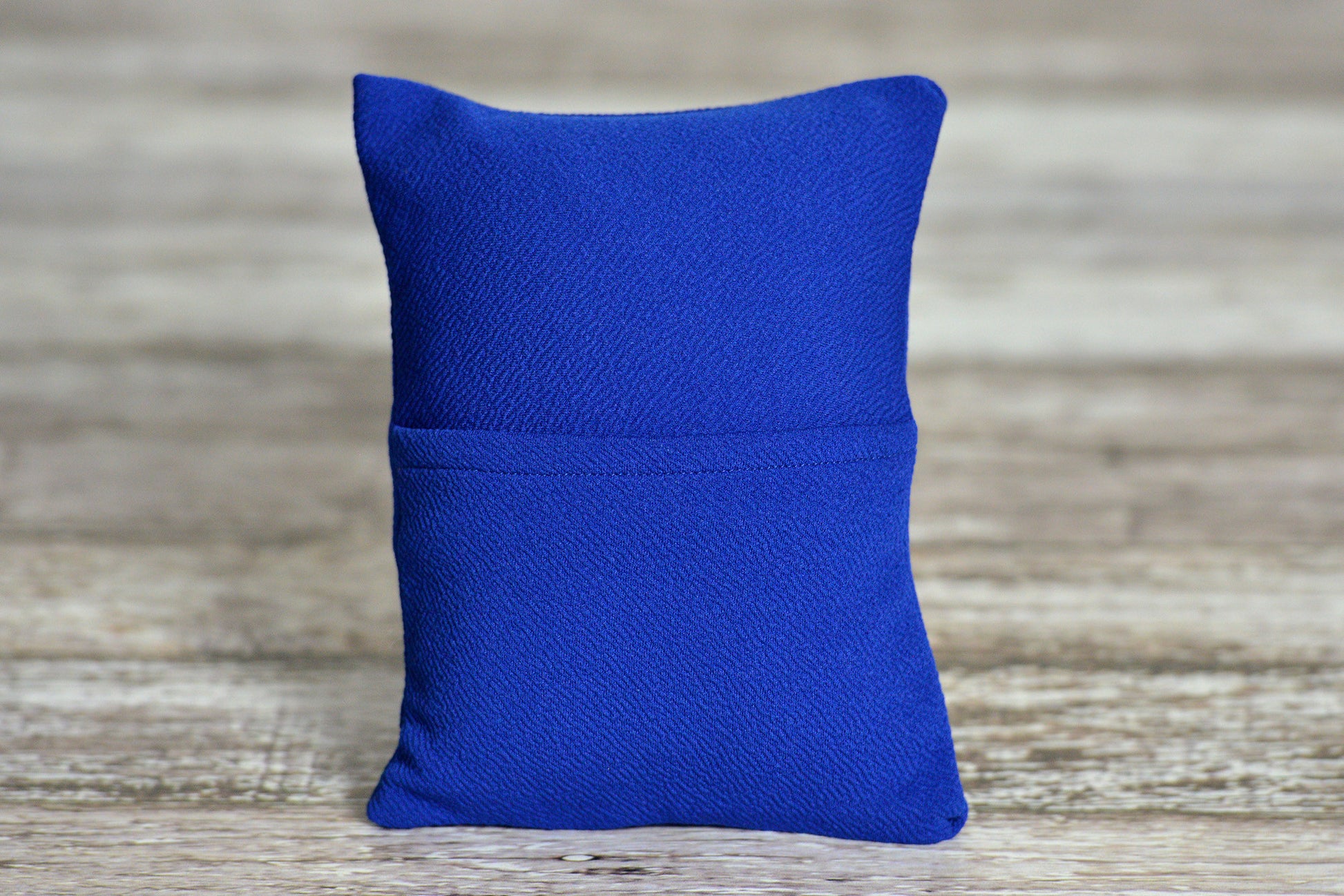 Mini Pillow with Cover - Textured - New Navy-Newborn Photography Props