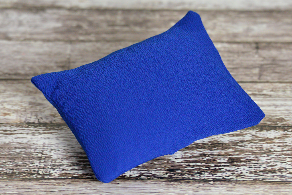 Matching Mini Pillow with Cover AND Bean Bag Fabric - Textured - New Navy-Newborn Photography Props