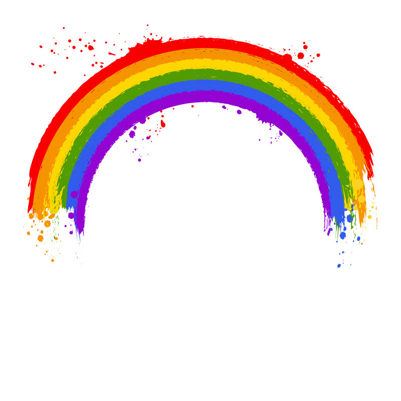 Studio Backdrop/Floor Rainbow RBW7