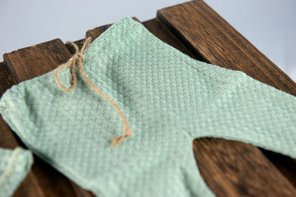 SET Basic Baby - Perforated - Light Sage