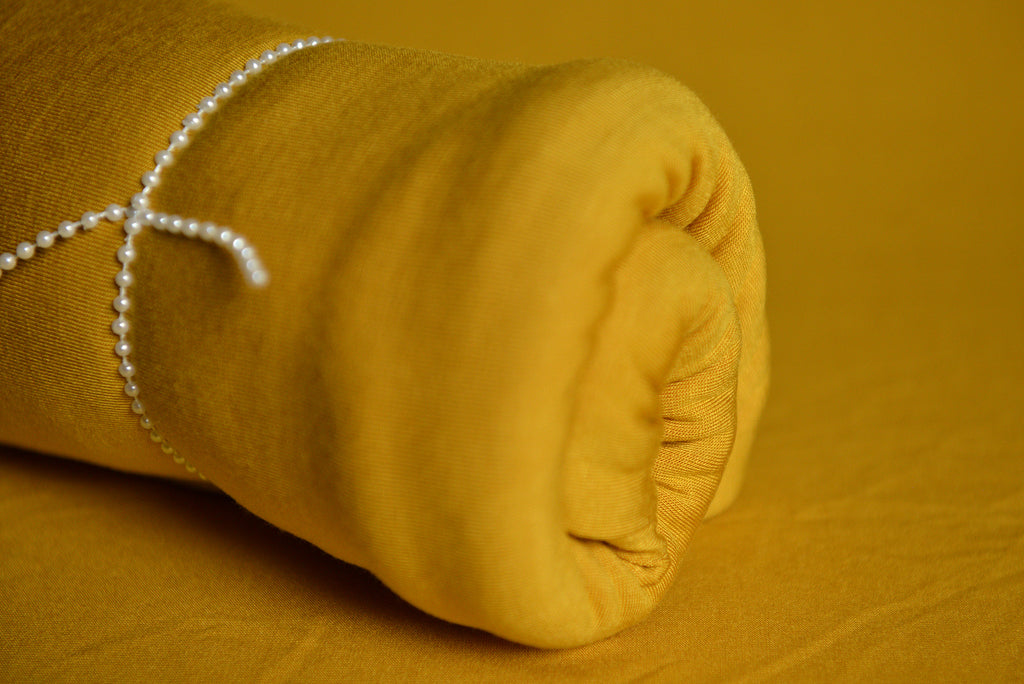 Bean Bag Fabric - Smooth - Mustard-Newborn Photography Props