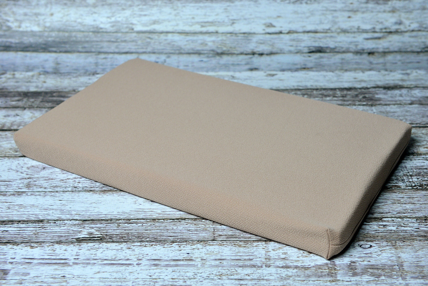 Mattress with Cover - Textured - Khaki-Newborn Photography Props