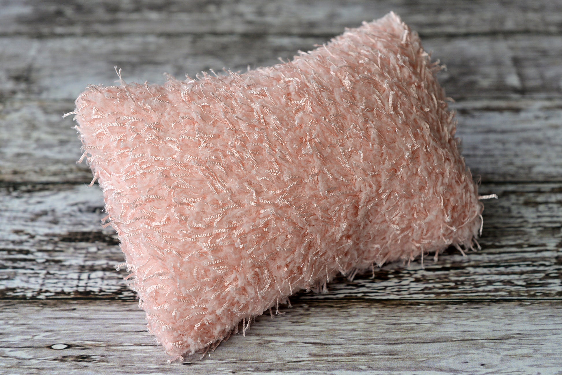 Mini Pillow with Cover - Threads - Pink-Newborn Photography Props